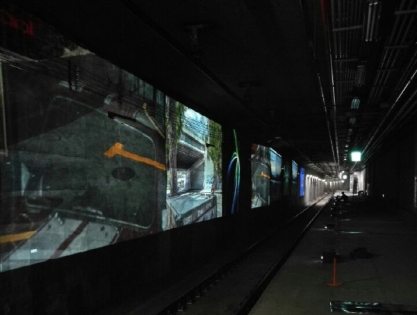 1974년 지하철 1호선 건설 당시 만들어졌으나 노선이 조정되면서 폐쇄된 서울 ‘신설동 유령역’. 서울시 제공