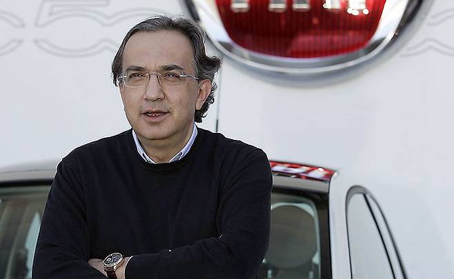 ▲ 세르지오 마르치오네(Sergio Marchionne) FCA 그룹 회장 (이미지 : Wikipedia)