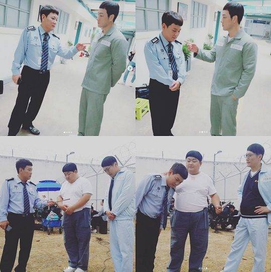 ‘슬기로운 감빵생활’ 비하인드 / 사진=김기남SNS