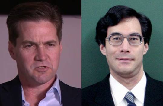 호주 공학자 크레이그 라이트(왼쪽)와 일본 수학자 모치즈키 신이치. 모두 사토시 나카모토로 지목됐지만 부인했다.