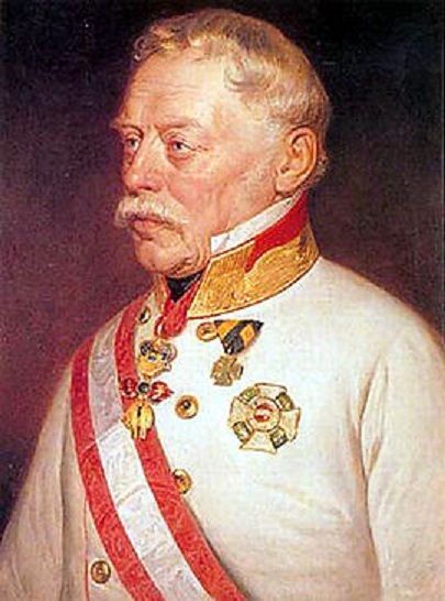라데츠키 행진곡의 주인공인 오스트리아-헝가리 제국의 장군, 라데츠키의 초상화.(사진=위키피디아)