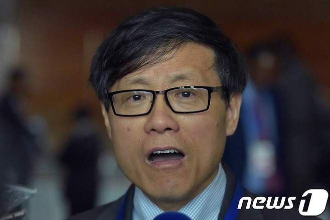 쾅웨이린(曠偉霖) AU 주재 중국대사 © AFP=뉴스1