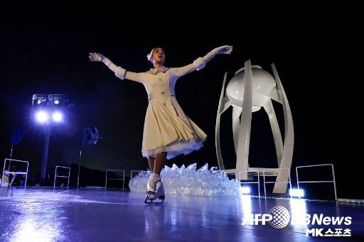 가슴벅찬 성화대 공연.