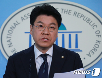 장제원 자유한국당 수석대변인.  뉴스1 © News1 이동원 기자