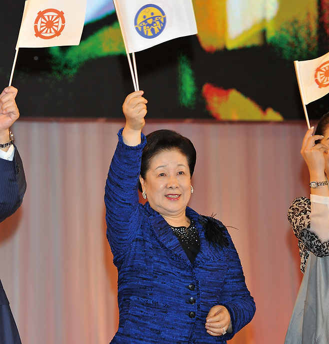 한학자 통일교 총재 © 사진=통일교 제공