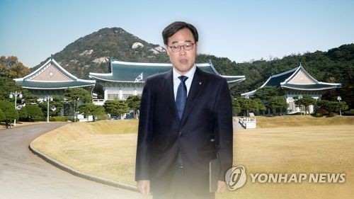 김기식 사의 표명 관련 사표 수리 예정 (CG)  [연합뉴스TV 제공]
