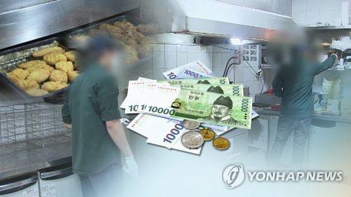 프랜차이즈 공급원가 공개될까…업계 반발 (CG) [연합뉴스TV 제공]
