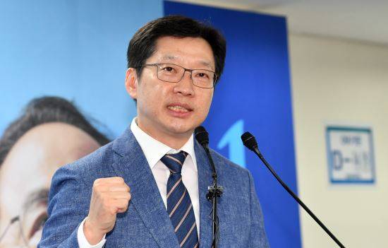 김경수 경남도지사 예비후보. 뉴시스