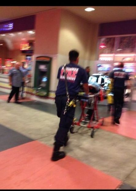 '어벤져스: 인피니티 워'를 관람한 후 응급실에 실려가는 관객 / RedNationBlogga 인스타그램 캡처