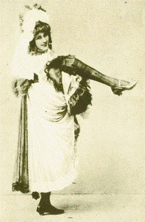 물랭루주의 히로인이었던 캉캉춤의 대명사 제인 아브릴 ⓒwiki commons