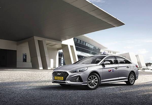 현대자동차 중형 택시 '2018 쏘나타 뉴라이즈 택시' (제공=현대자동차)