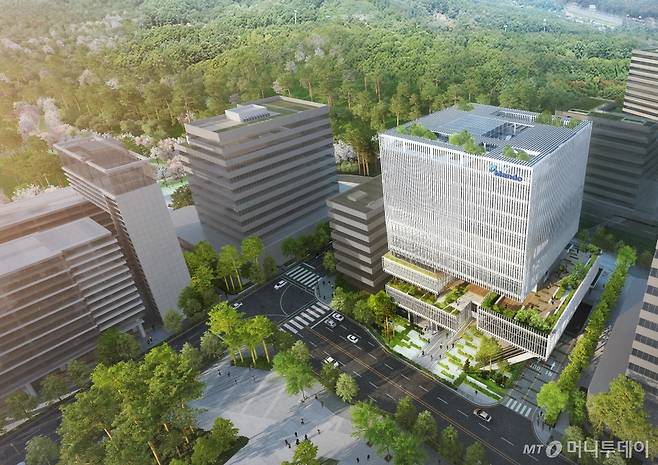 만도의 판교 제2테크노밸리 첨단연구소 'Next M' 조감도/사진=만도