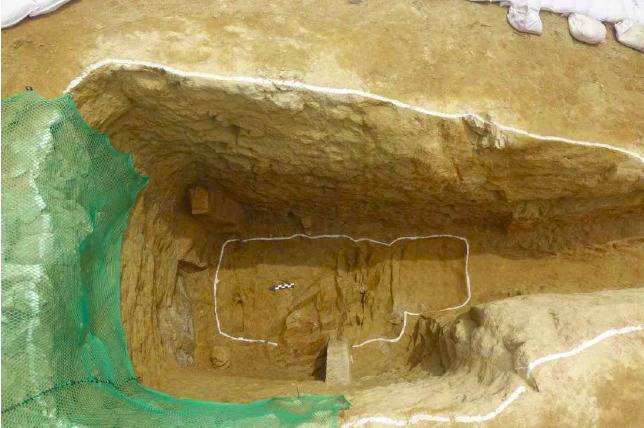 부여 능안골 고분군 1호분(2018년 조사) 전경(문화재청 제공)