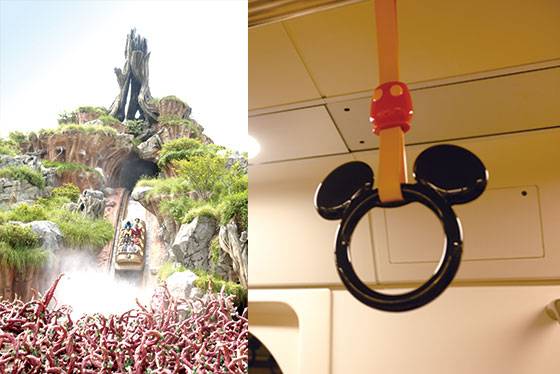 스플래쉬 마운틴 어트랙션, 디즈니리조트라인은 35주년을 기념해 미키 마우스 캐릭터로 차량을 꾸민 랩핑 모노레일을 운행 중이다.