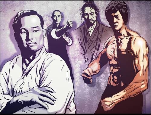 실전 리얼 종합격투기와 가상세계 게임의 만남으로 화제를 모았던 <격투 몬스터> ⓒ격투 몬스터