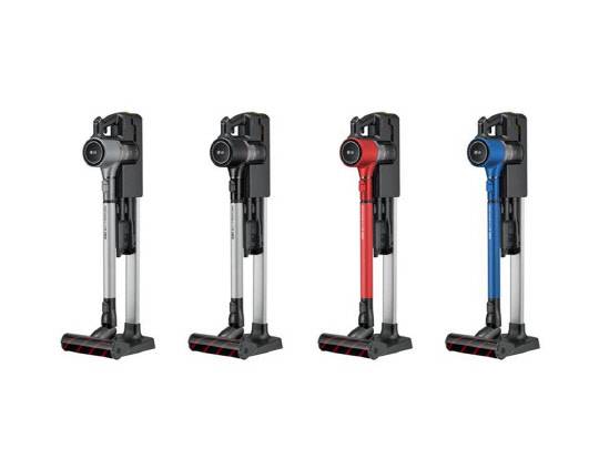 모터가 위에 달린 LG전자의 상중심 무선청소기 코드제로A9 LG전자 제공