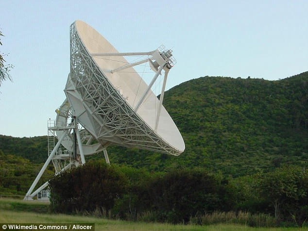 미 전역에 설치된 10개의 전파망원경 네트워크 ‘베리롱베이스라인어레이’(VLBA) 중 1개의 모습.