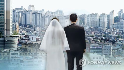 신혼부부 주택분양(CG) [연합뉴스TV 제공]