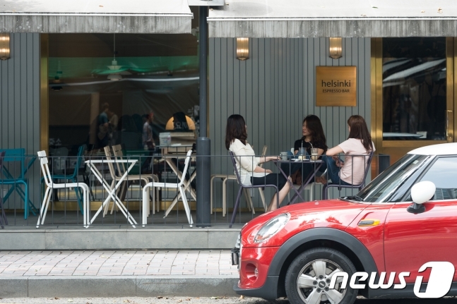 서울 시내 한 커피숍의 모습. /사진=뉴스1