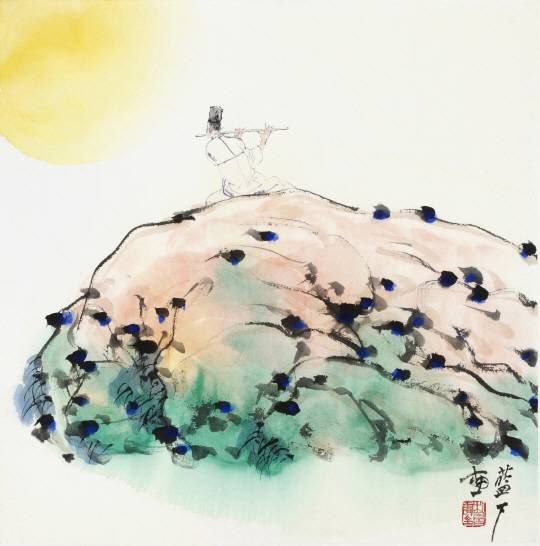 박노수 ‘고사’, 연도미상작. /사진제공=종로구립박노수미술관