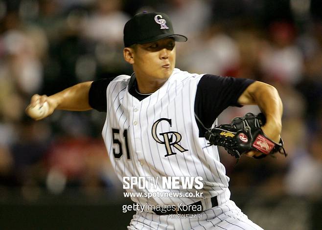 ▲ 쿠어스필드 완봉승 기록을 갖고 있는 김선우.