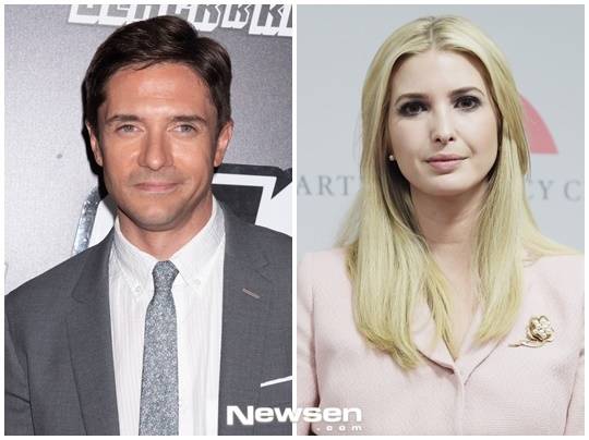 왼쪽 토퍼 그레이스/이방카 트럼프