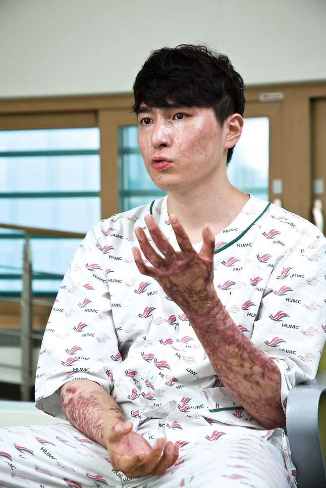 K-9 자주포 폭발사고 피해자 이찬호 예비역 병장 ⓒ시사저널 최준필