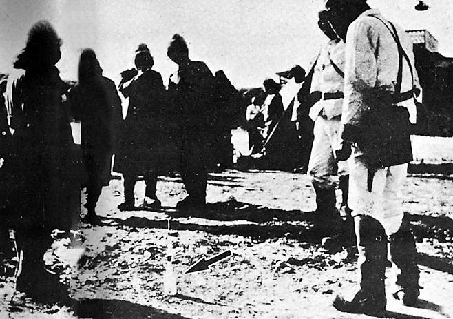 731부대에서 이뤄진 생체실험. <한겨레> 자료 사진.