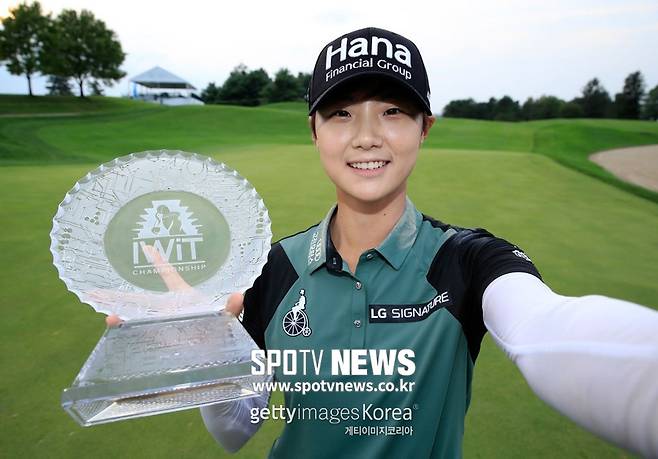 ▲ LPGA 투어 위민 인 테크 챔피언십에서 우승한 박성현 ⓒ Gettyimages