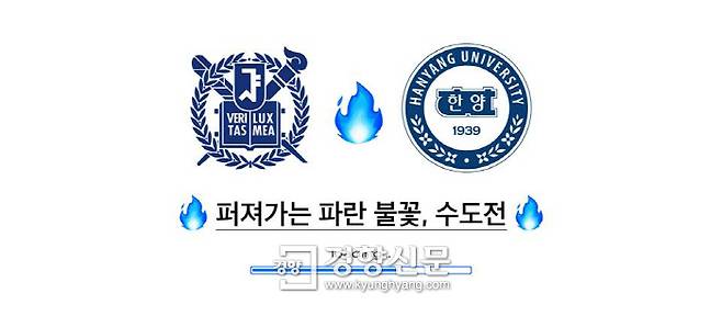 서울대와 한양대가 오는 10월 첫 정기 교류전인 ‘제1회 수도전’을 개최한다. 수도전 페이스북 페이지