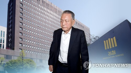 "김기춘 2014년에도 '강제징용 재판' 논의 비밀 회동" (CG) [연합뉴스TV 제공]