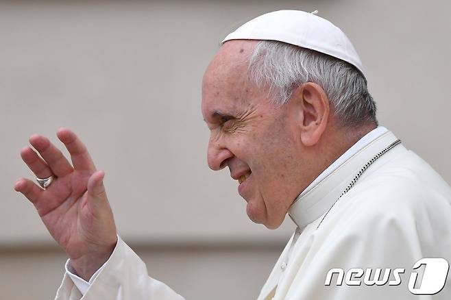 프란치스코 교황 <자료사진> © AFP=뉴스1