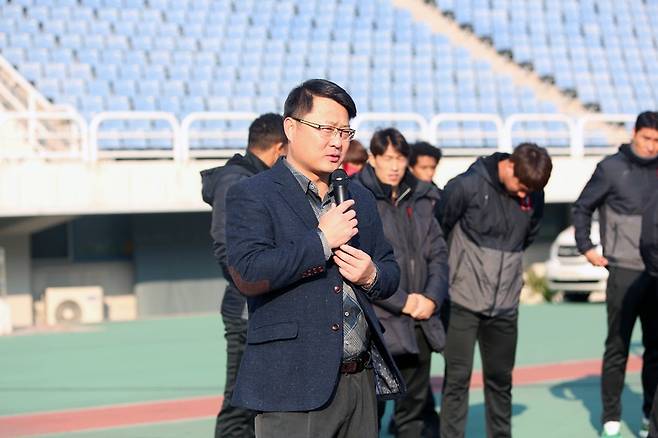 ▲ 김종구 단장이 사임했다 ⓒ부천