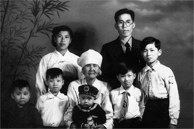 김세걸 씨의 가족사진