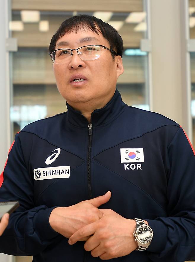 ▲ 차해원 여자 배구 대표 팀 감독 ⓒ 대한배구협회