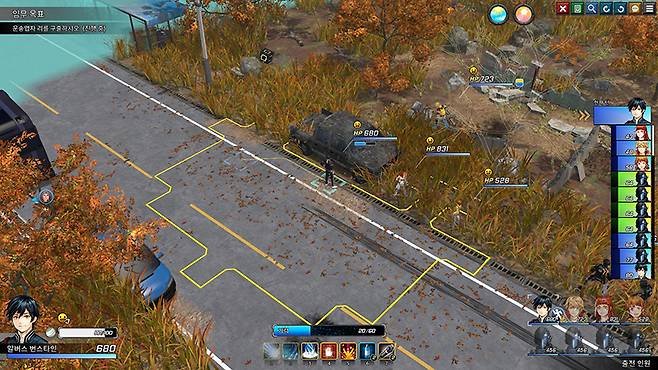 `엑스컴` 시리즈를 떠올리게 하는 것은 비단 화면 인터페이스만이 아니다.