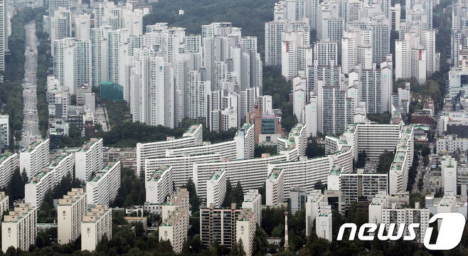 서울의 한 아파트 단지 모습 © News1 이재명 기자