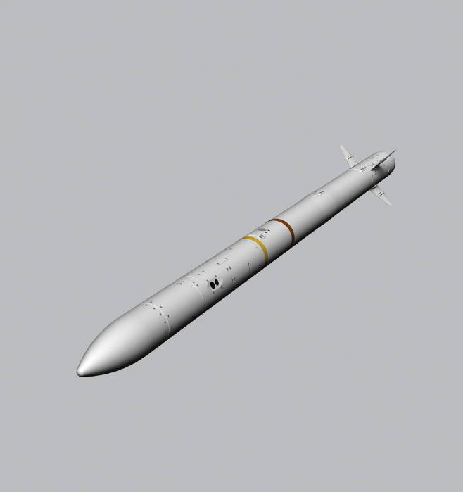 시 셉터 함대공 미사일은 25㎞ 이상의 사거리를 자랑하며 복합유도방식을 사용한다 (사진=MBDA)