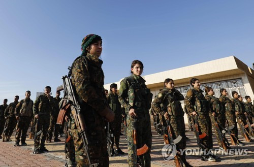 쿠르드·아랍연합 '시리아민주군'(SDF) [AFP=연합뉴스]
