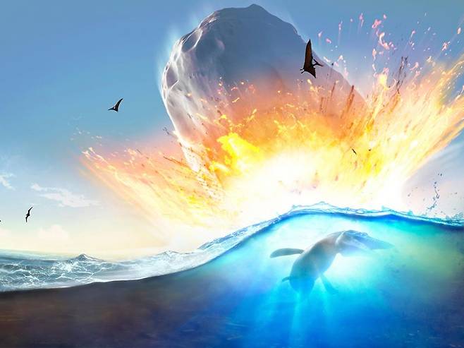 6500만년 전 지구 충돌 소행성, 높이 1.5㎞ 쓰나미 일으켰다