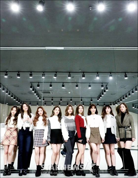 걸그룹 프로미스나인/사진=김창현 기자