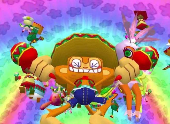 (귀여운 원숭이 활약하는 리듬 게임 '삼바 데 아미고')