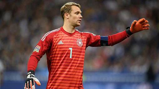 발 잘 쓰는 골키퍼로 유명한 마누엘 노이어. 사진출처|독일 축구 국가대표팀 공식 페이스북