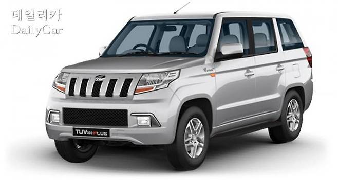 투박한 이미지의 마힌드라 TUV 300 Plus
