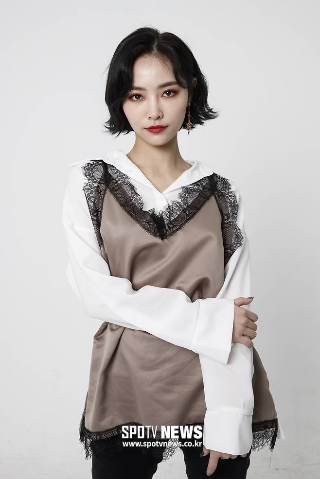 ▲ 중국 걸그룹 세븐센세스 쉬쟈치는 단발여신으로 불린다. 한희재 기자 hhj@spotvnews.co.kr