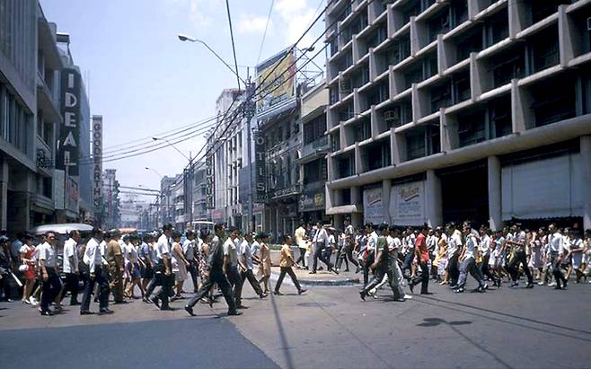 1970년대의 필리핀 마닐라 아베니다 /사진=위키커먼스