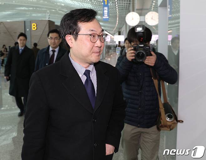 이도훈 외교부 한반도평화교섭본부장. 2019.3.18/뉴스1 © News1 신웅수 기자