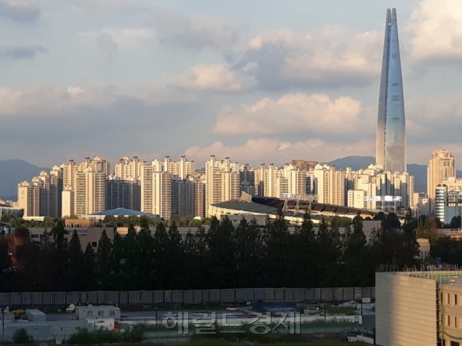 아파트 단지가 밀집한 서울 송파구 잠실 일대의 모습. [사진=헤럴드경제DB]