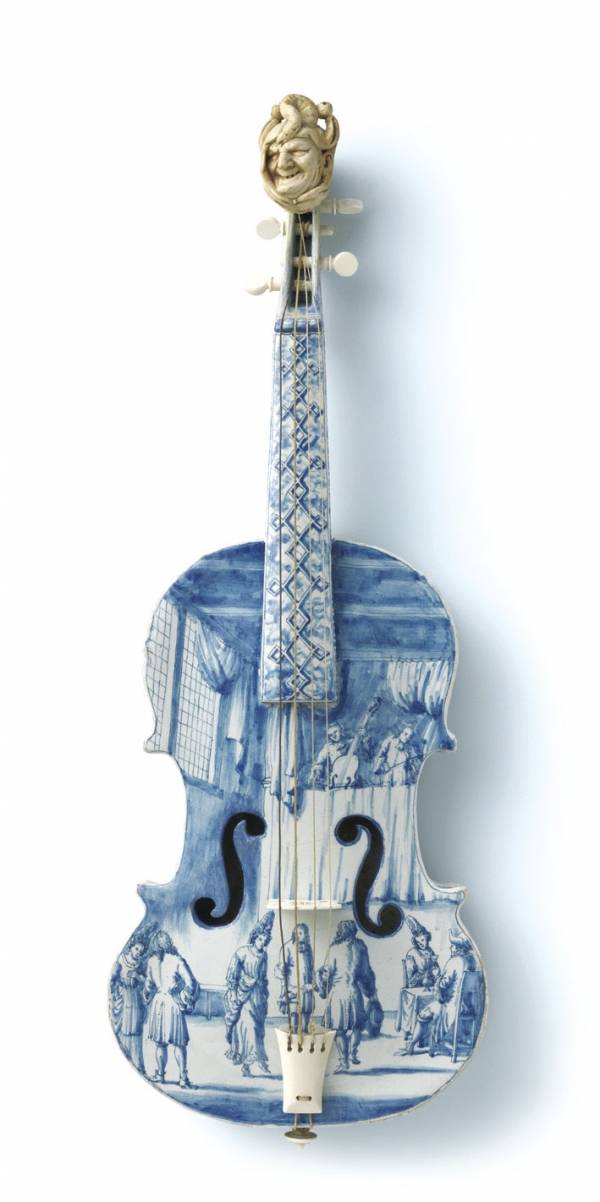 델프트 블루 바이올린(암스테르담 국립박물관) ⓒ 조용준 제공