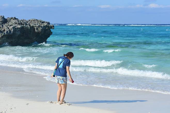 투명함이 찰랑이는 투마이해변